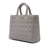 Large Lambskin Cannage Lady Dior